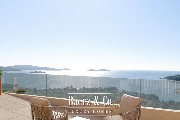 photo 2 Rogoznica, Zečevo Rogozničko, beautiful villa with a swimming pool and a panoramic sea view, 522 m²