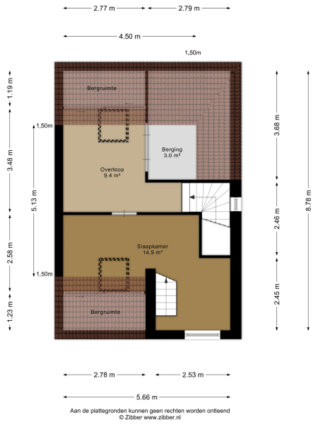 Floor Plan 3 - Distelstraat 7